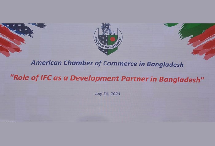 AmCham Bangladesh Event Highlights IFC's Vital Role in Country's Growth; Folia Water Global CEO Mohammed Rashed Among Distinguished Attendees